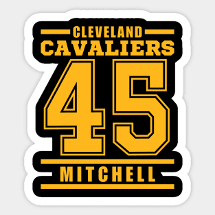 Cleveland Cavaliers Mitchell 45 Basketball Player Sticker